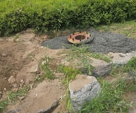 양주미니포크레인 구조물기초터파기 콘크리트타설까지한 실제